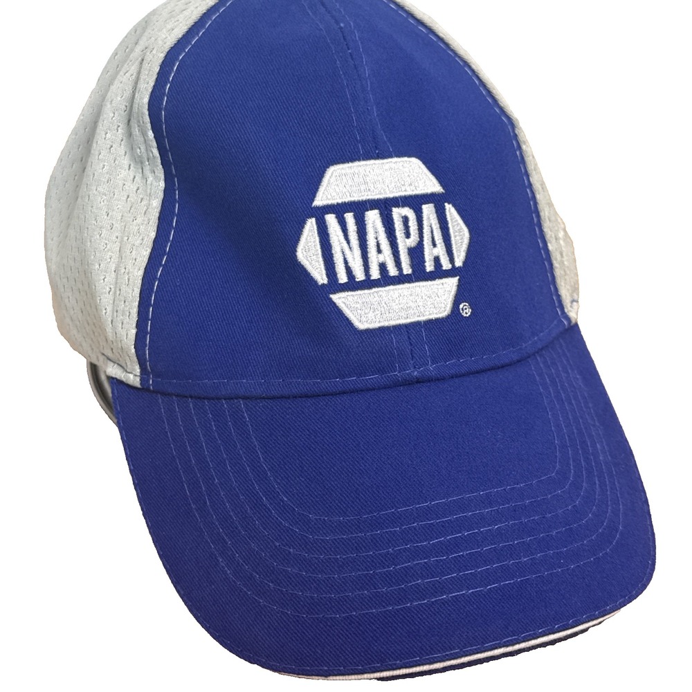 New NAPA Intrepid Fallen Heroes Fund Hat Cap Hat - Auto Parts - Blue & Silver